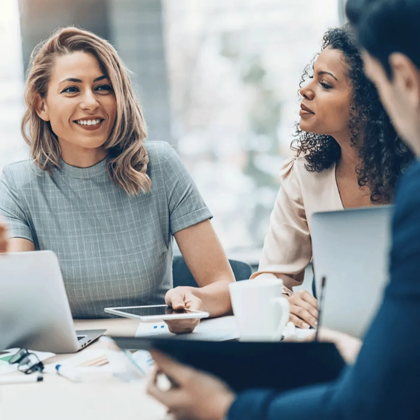 image of professional people in a meeting